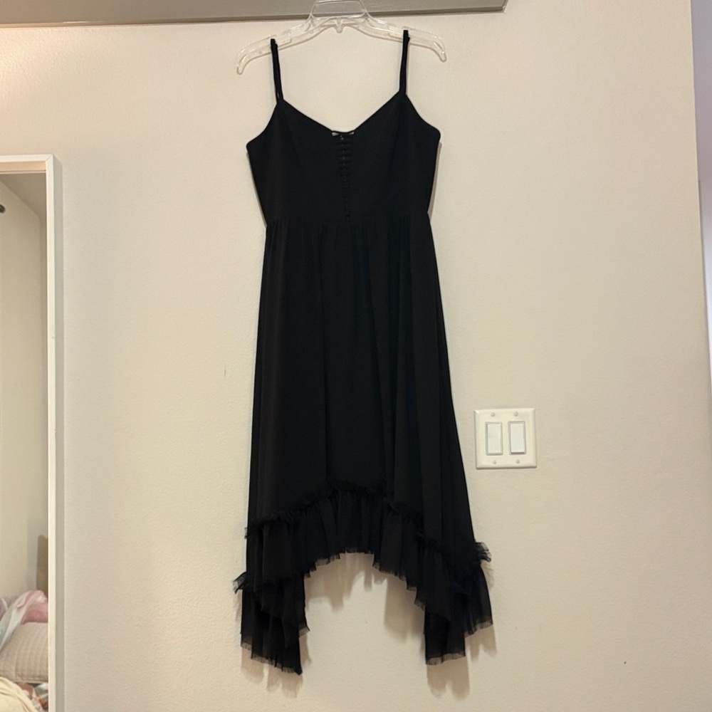 Dress the Population Kayla Midi Dress in Black SZ M EUC - Picture 3 of 7